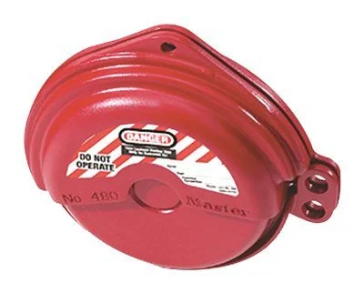White track lighting for a clean lookMaster Lock Rotating Gate Valve Lockout