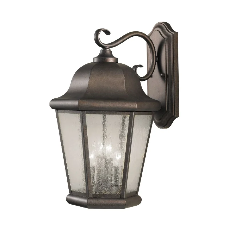 Energy - Efficient Industrial Lighting for Cost - SavingsMartinsville 20 In. 4 lights Outdoor Wall Light Bronze Finish