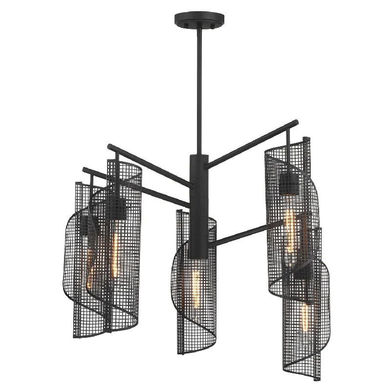 Industrial Lighting for Textile MillsHillbourne Five Light Chandelier