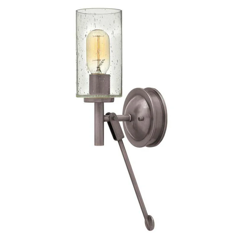 Track lighting for illuminating dining tablesvictorian style wall lamps with intricate metalwork for traditional entrywaysHinkley 3380 Sconce Collier Wall Light