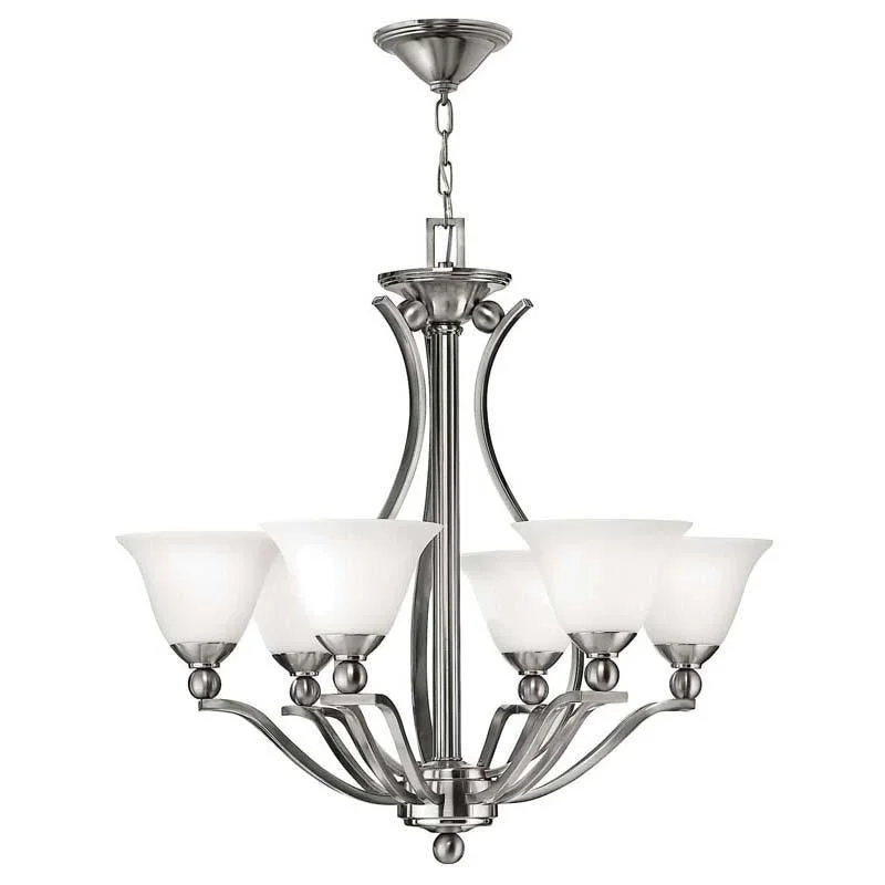 Track lighting with multiple heads for flexibilityHinkley 4656 Chandelier Bolla