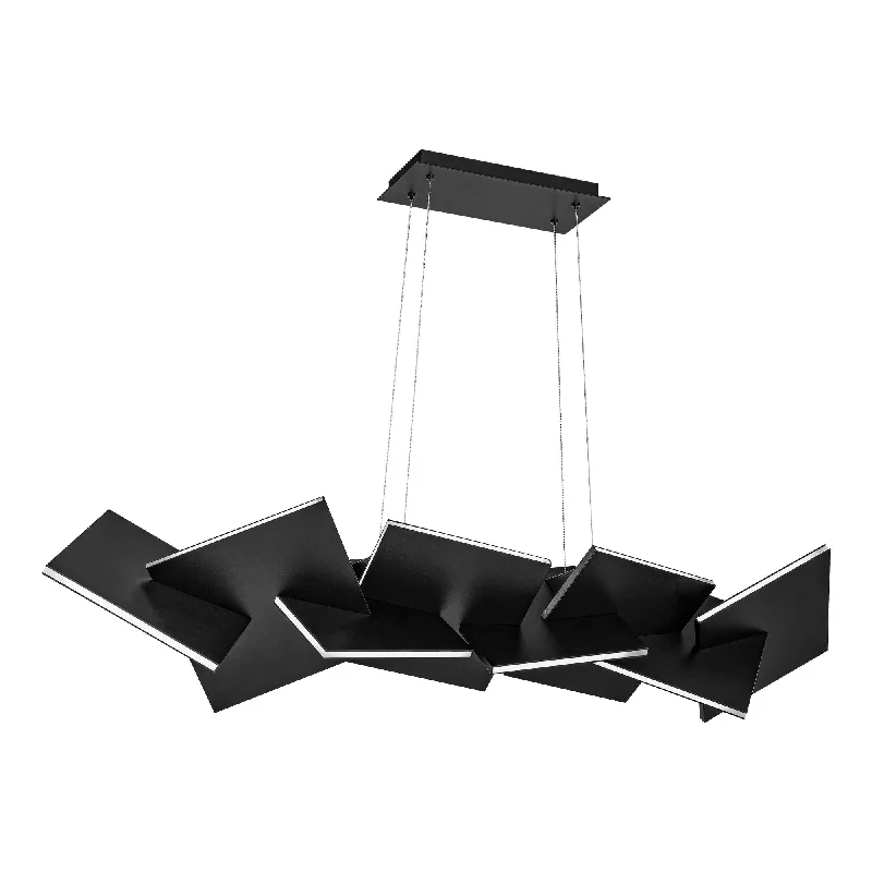 Track lighting with frosted glass shadesKonstrukt Chandelier