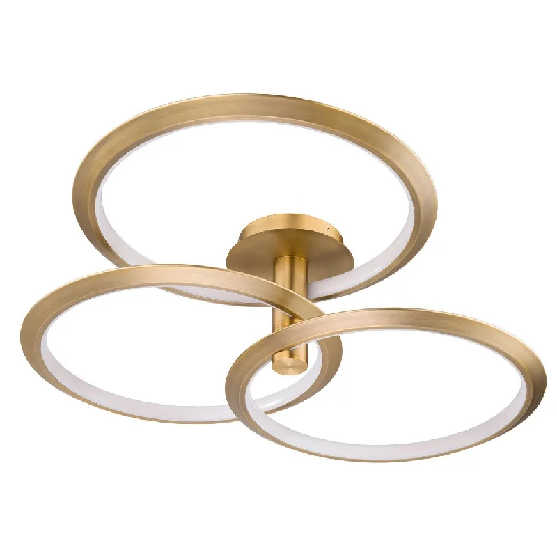 Industrial Lighting for Printing Press FacilitiesSolaris 40 in. LED Pendant Light Brass Finish Industrial Lighting for Printing Press FacilitiesSolaris 40 in. LED Pendant Light Brass Finish