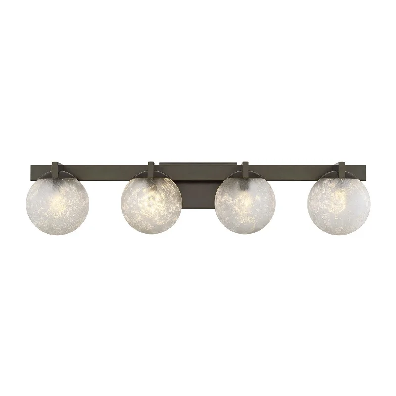Color - Tunable Industrial Lighting for Special ApplicationsDarien Four Light Bathroom Vanity