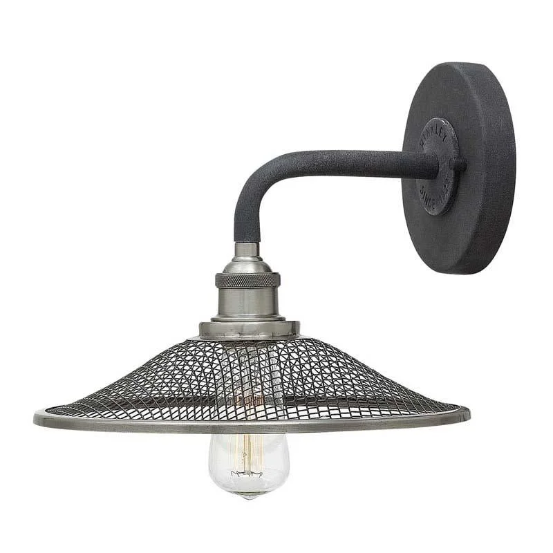 Track lighting for illuminating walkwaysbohemian wall lamps with colorful glass for an eclectic hallwayHinkley 4360 Sconce Rigby Wall Light