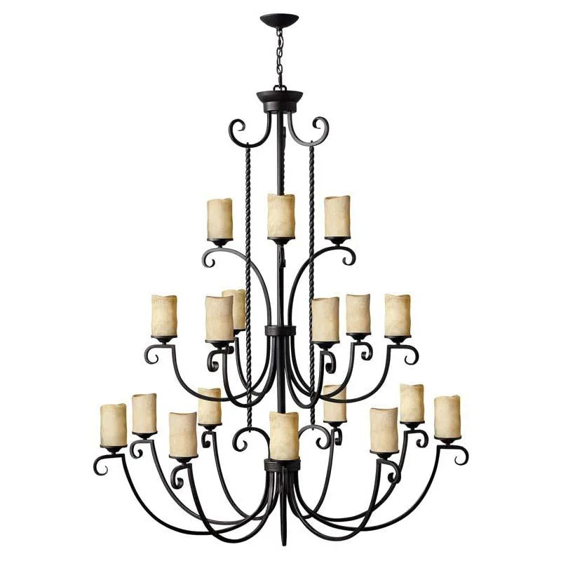 Track lighting with a minimalist track designHinkley 4309OL Chandelier Casa Olde Black
