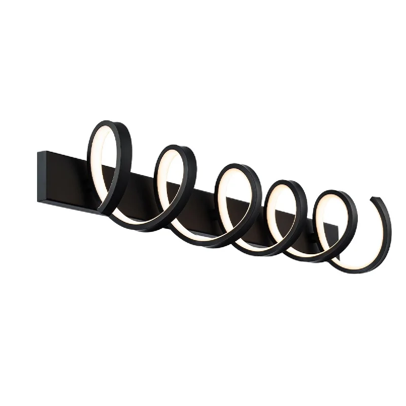 Industrial Flood Lighting for Outdoor Loading DocksMarques 39 in. LED Bath Bar 1444 Lumens 3000K Black finish Industrial Flood Lighting for Outdoor Loading DocksMarques 39 in. LED Bath Bar 1444 Lumens 3000K Black finish