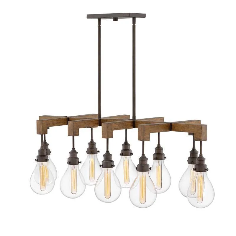 Track lighting with multiple heads for flexibilityHinkley 3269 Chandelier Denton