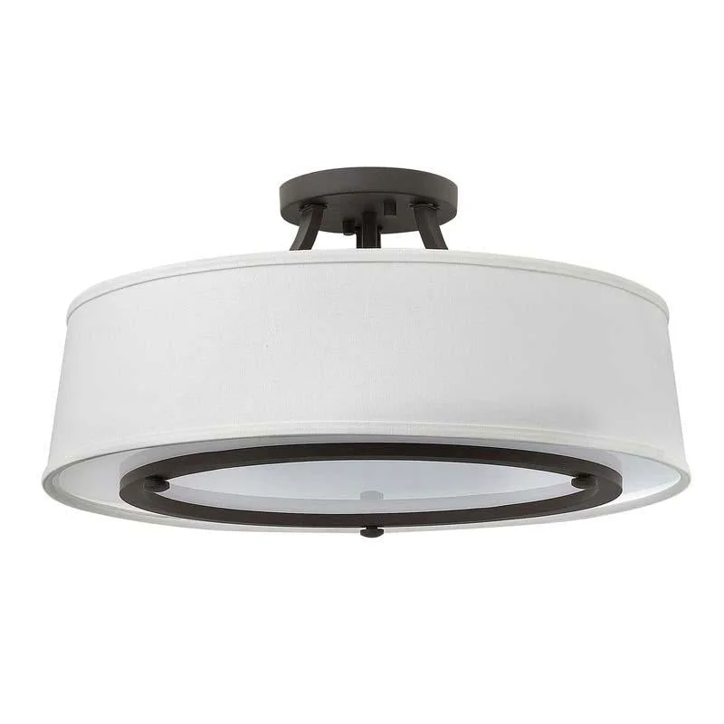 Track lighting for museums and galleriesHinkley 3703KZ Foyer Harrison Buckeye Bronze Ceiling Light