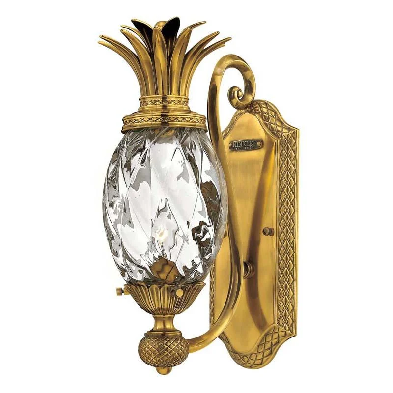 Industrial - style track lighting for loftsmid - century modern wall lamps with iconic shapes for a stylish studyHinkley 4140 Sconce Plantation Wall Light