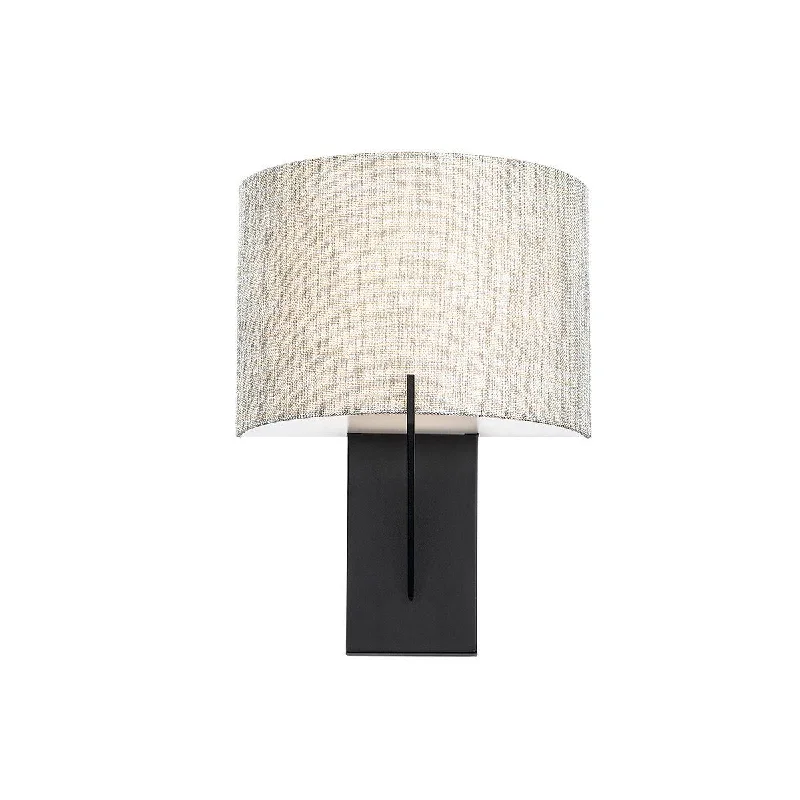 Low - Bay Industrial Lighting Fixtures for Small FactoriesFitzgerald 11 in. LED Wall Light 3000K Black Finish