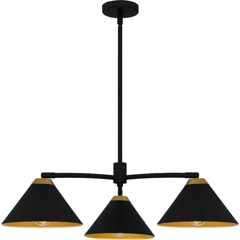 Shock - Resistant Industrial Lighting for Vibrating Machinery AreasAlscott Three Light Chandelier