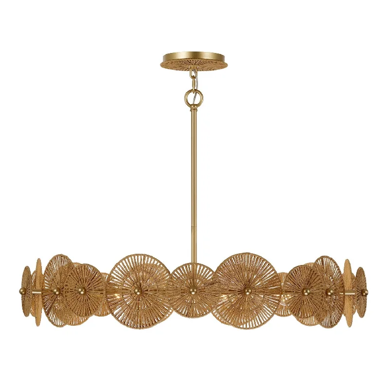 Industrial Wall - Mounted Lighting for Workshop WallsAbbott Five Light Pendant