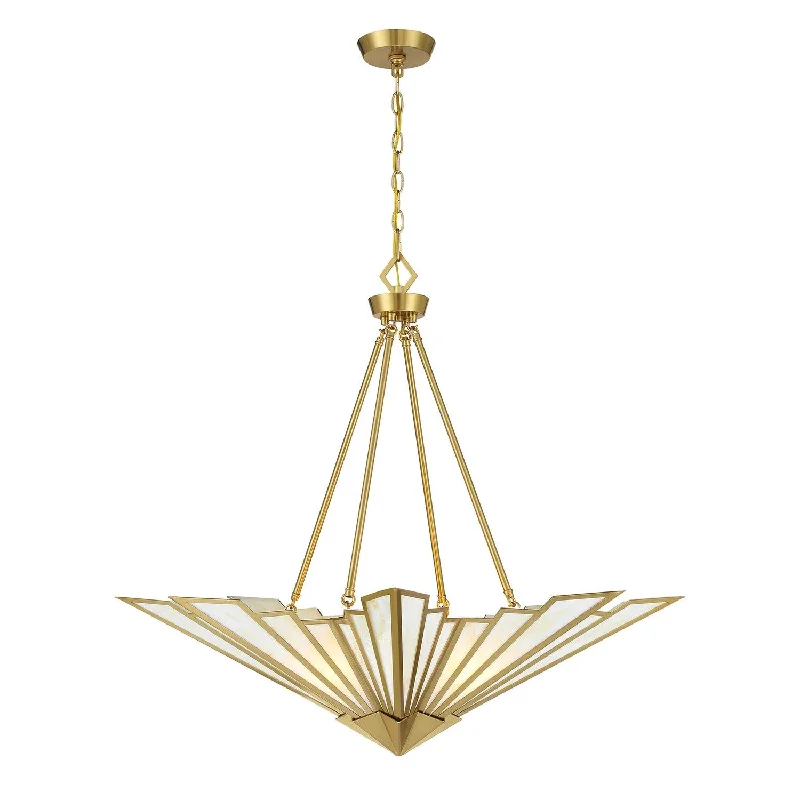 Dust - Resistant Industrial Lighting for Dirty WorkspacesRivage Four Light Pendant