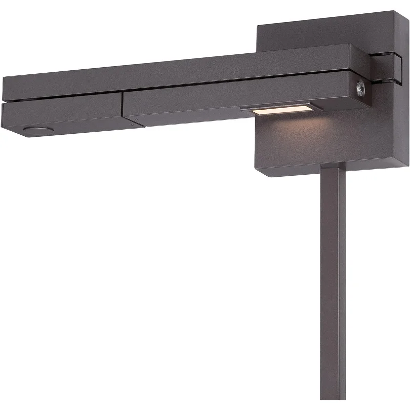 Industrial Lighting for Electronics ManufacturingFlip LED Swing Arm Wall Light 3000K Bronze finish