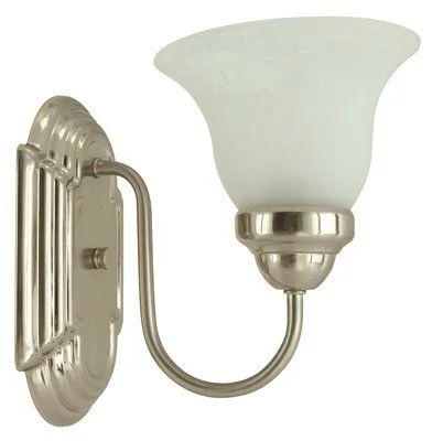 Track lighting for small apartmentsMonument 1-Light Vanity Fixture Brushed Nickel 6-1/4 X 6-1/8 Inch  Uses (1) 100-Watt Incandescent Medium Base Lamp