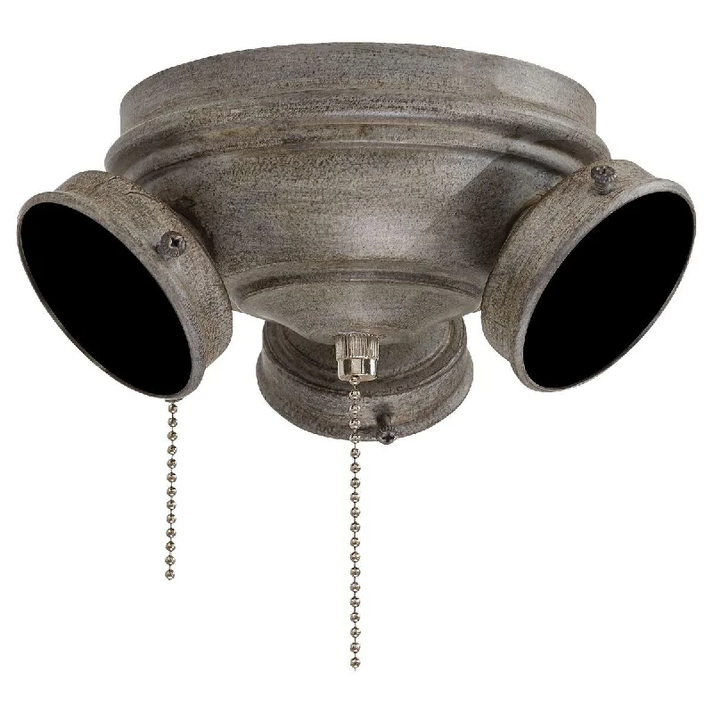 Corrosion - Resistant Industrial Lighting for Coastal FactoriesCustom 7 In. LED Light Kit for the F659 Classica Fan Only, Driftwood Finish