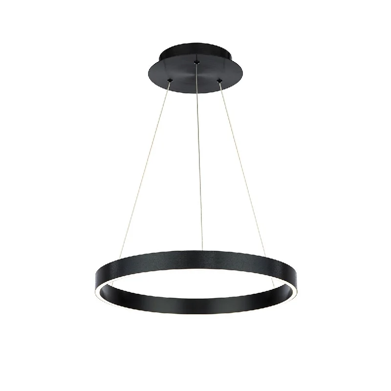 Industrial Lighting for Furniture FactoriesSirius 18 in. LED Pendant Light Black Finish Industrial Lighting for Furniture FactoriesSirius 18 in. LED Pendant Light Black Finish