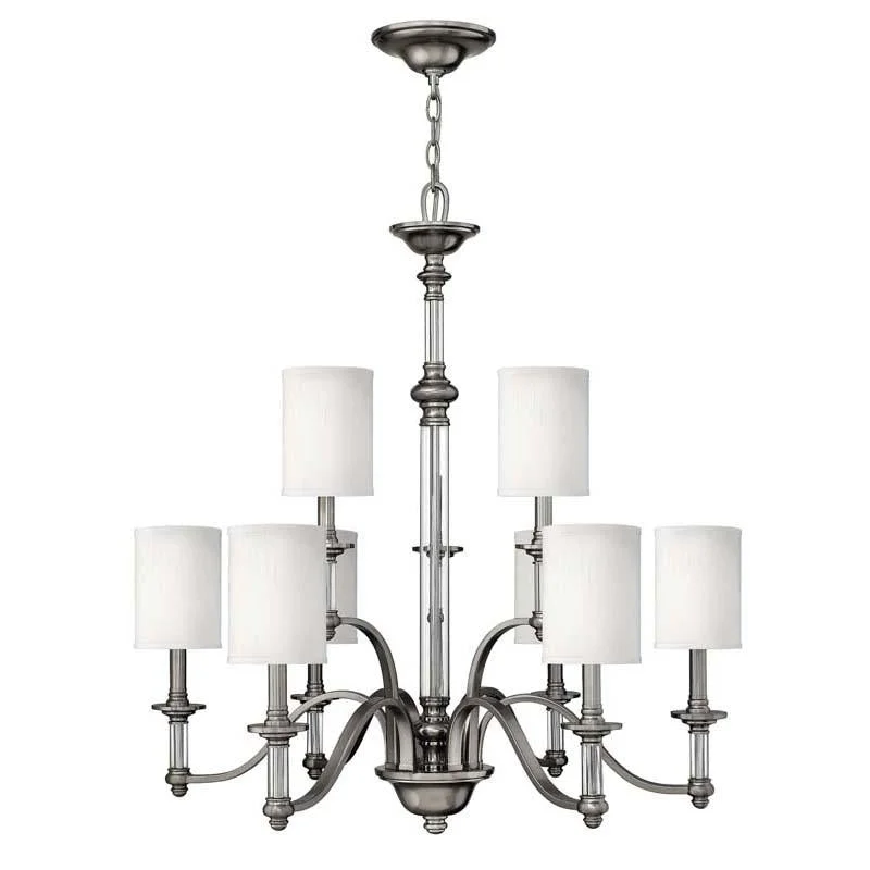 Track lighting with a minimalist track designHinkley 4798 Chandelier Sussex