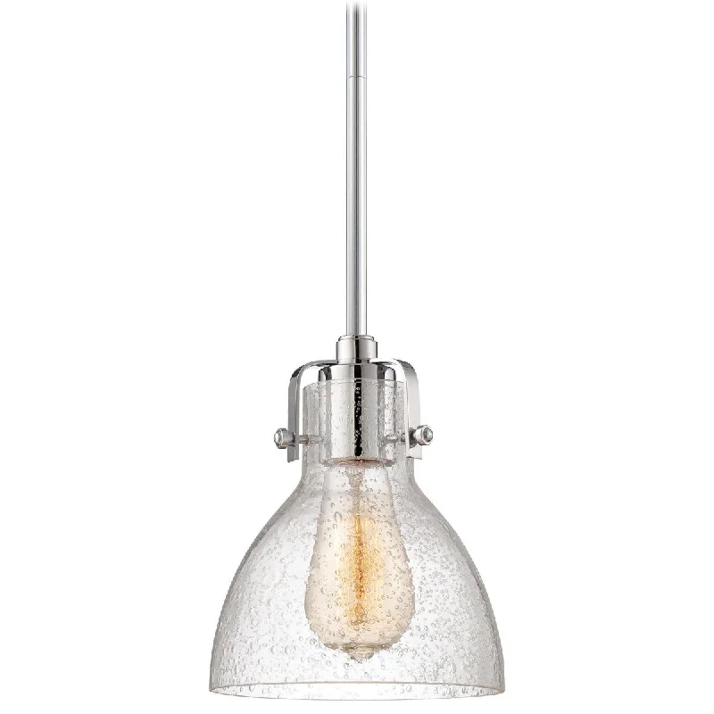 Low - Bay Industrial Lighting Fixtures for Small FactoriesPendant Light 7 in. Chrome Finish