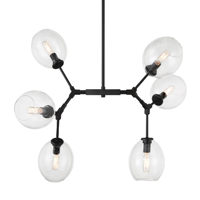 Industrial Lighting for Metal Fabrication ShopsNexpo 34 in. 6 lights Chandelier Coal finish Industrial Lighting for Metal Fabrication ShopsNexpo 34 in. 6 lights Chandelier Coal finish