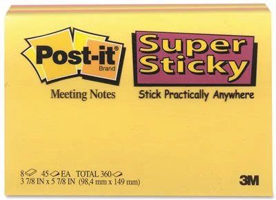 Track lighting for small apartments3M Super Sticky Large Format Notes 6 X 4 Neon 8 45-Sheet Pads/Pack