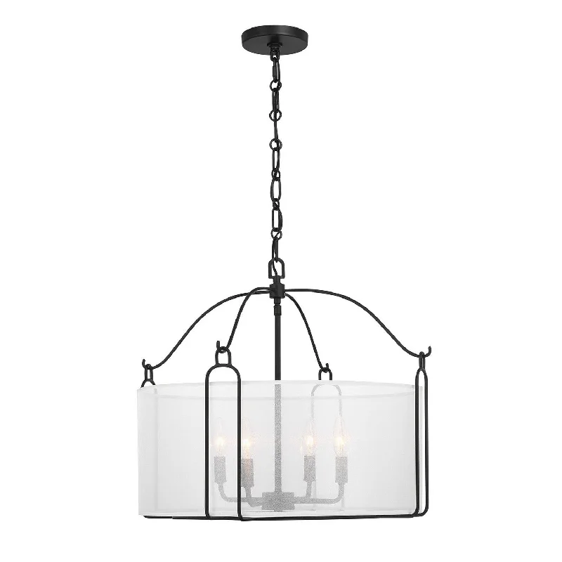 Color - Tunable Industrial Lighting for Special ApplicationsAshlay Four Light Pendant