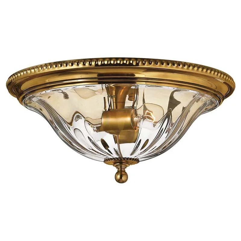 Track lighting with a chunky, bold designHinkley 3616BB Foyer Cambridge Burnished Brass Ceiling Light