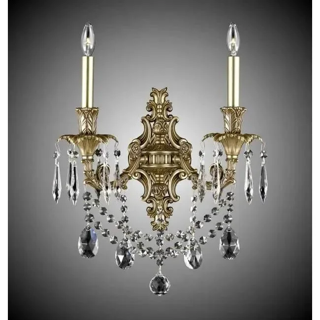 Track lighting for replacing old fluorescent fixturesFinisterra Brass and Crystal Wall Sconce WS2080