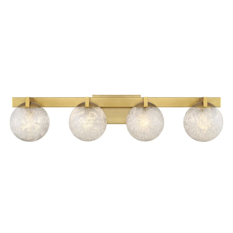 Industrial Task Lighting for Precision WorkstationsDarien Four Light Bathroom Vanity