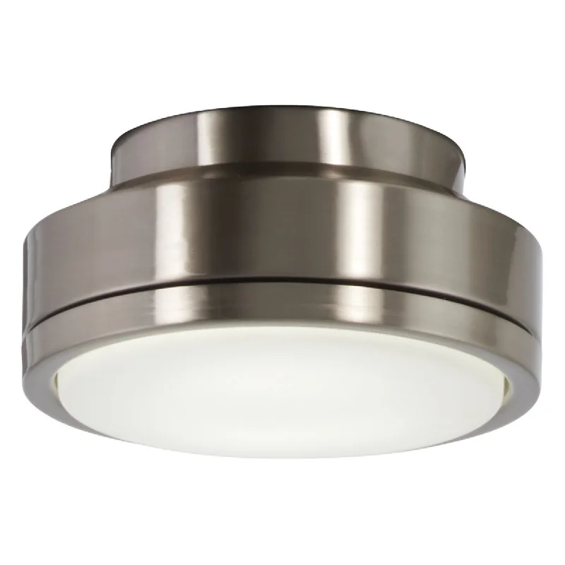 Energy - Efficient Industrial Lighting for Cost - Savings7 In. Rudolph Ceiling Fan Light Kit, Brushed Nickel Finish
