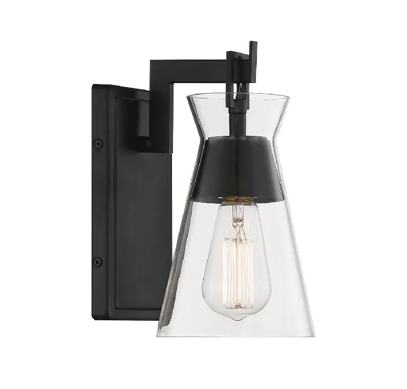 Industrial Lighting with High CRI (Color Rendering Index) for True Color PerceptionLakewood One Light Wall Sconce