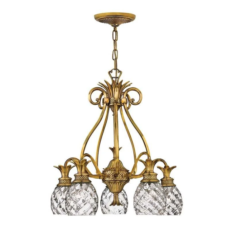 Track lighting for accentuating artworksHinkley 4885 Chandelier Plantation