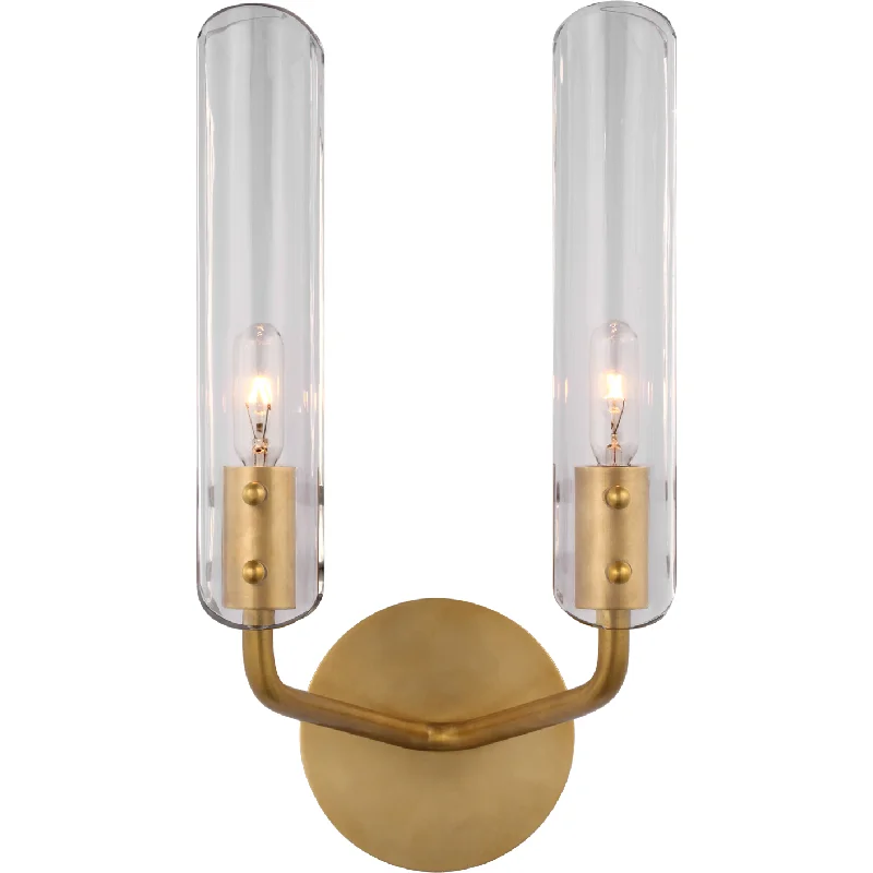 Track lighting for outdoor gardensCasoria 14" Double Sconce