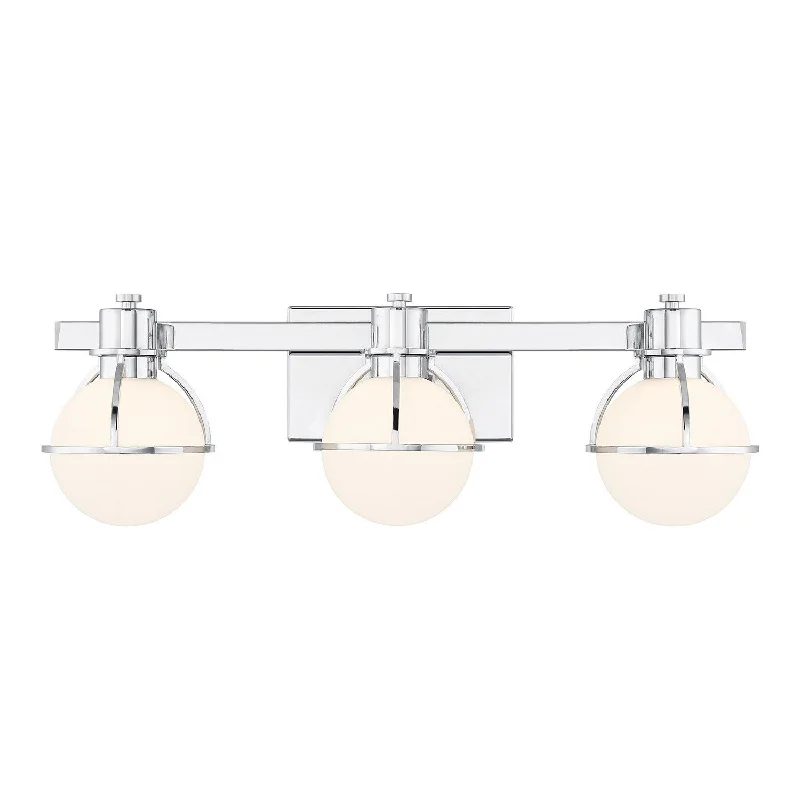 Corrosion - Resistant Industrial Lighting for Coastal FactoriesPierce Three Light Bathroom Vanity
