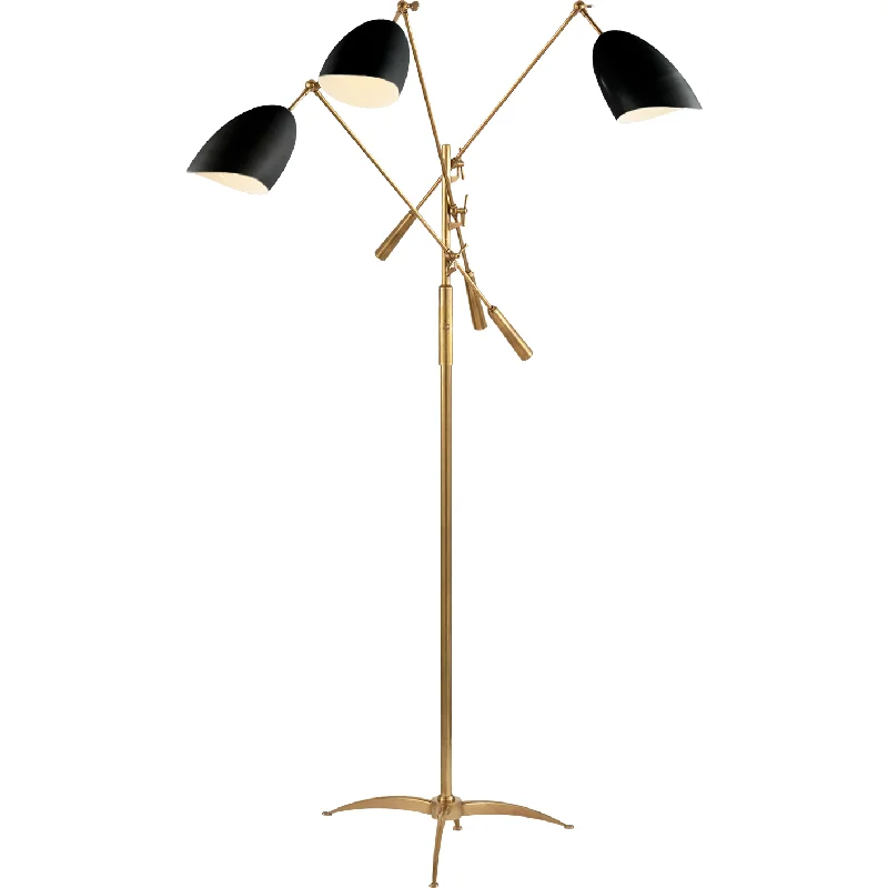 Adjustable track lighting for living roomsSommerard Triple Arm Floor Lamp