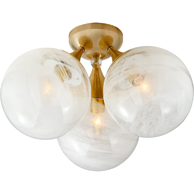 Track lighting with energy - star certificationCristol Large Triple Flush Mount