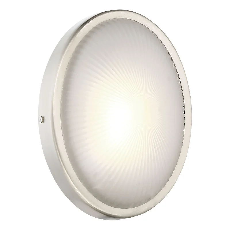 Industrial Emergency Lighting for Safety in FactoriesRadiun 8 in. LED Outdoor Wall Sconce Brushed Aluminum Finish Industrial Emergency Lighting for Safety in FactoriesRadiun 8 in. LED Outdoor Wall Sconce Brushed Aluminum Finish