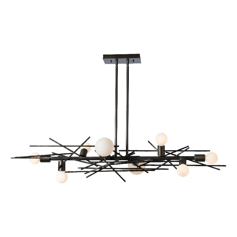 White track lighting for a clean lookBrindille Linear Pendant