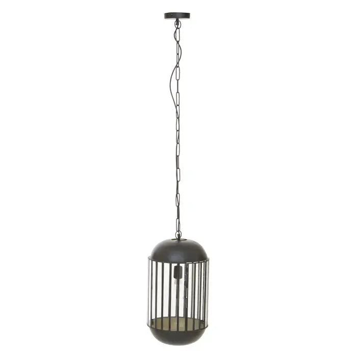 Track lighting with clear glass shadesIdris Pendant Light - Black