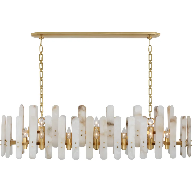 Track lighting for retail window displaysBonnington Large Linear Chandelier