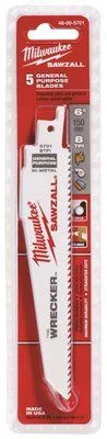 Commercial - grade track lighting for storesMilwaukee The Wrecker Sawzall Blade 8T 6 Inch  5 Per Pack