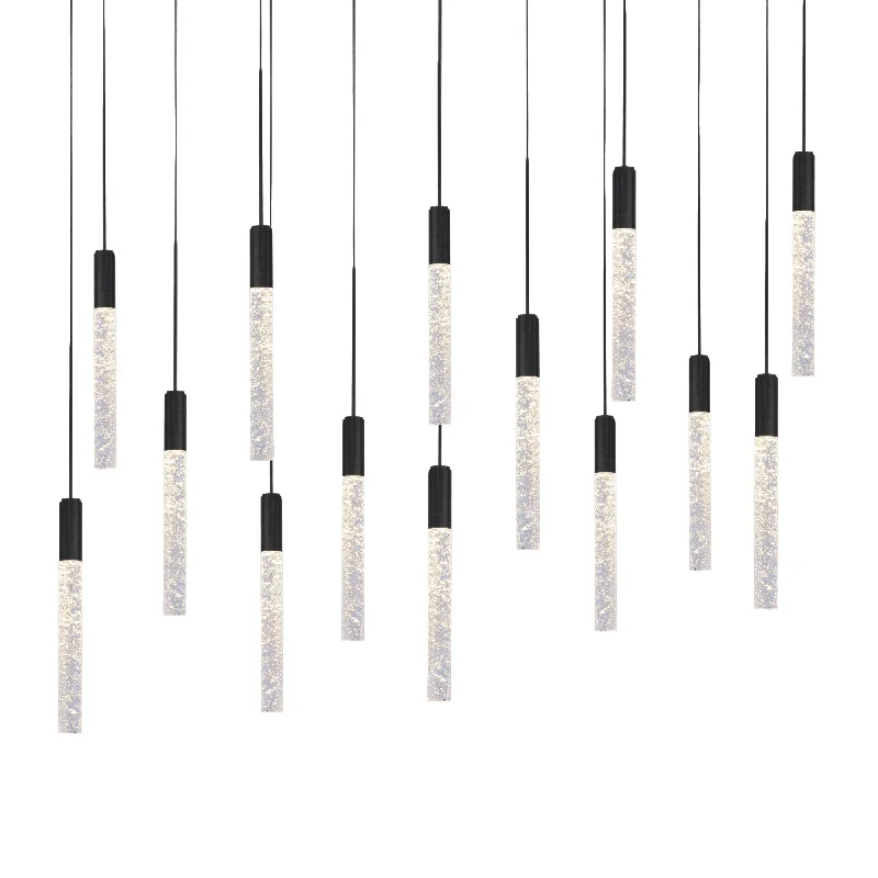 Track lighting for highlighting bookcasesMagic Linear Multi Light Pendant