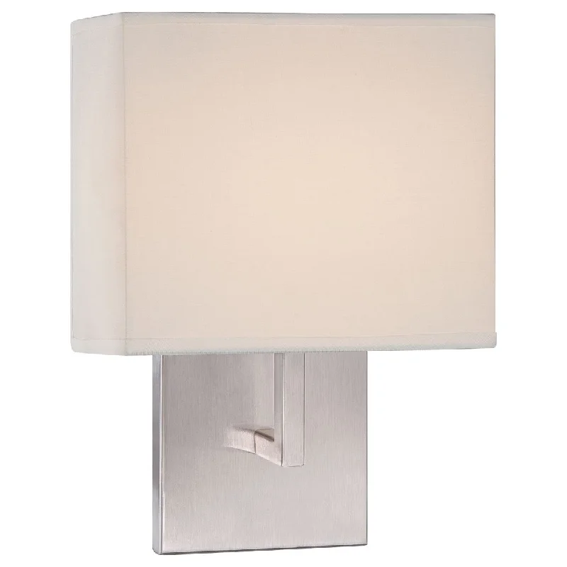 Industrial Lighting with High CRI (Color Rendering Index) for True Color Perception11 in. LED Wall Light Brushed Nickel finish Industrial Lighting with High CRI (Color Rendering Index) for True Color Perception11 in. LED Wall Light Brushed Nickel finish