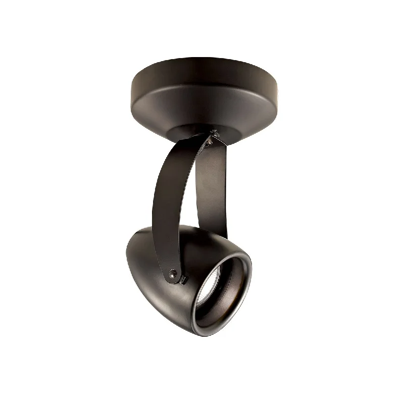 Industrial Ceiling - Mounted Lighting for Assembly PlantsImpulse LED Monopoint Head 14W 750 Lumens 3000K, 20°, Bronze