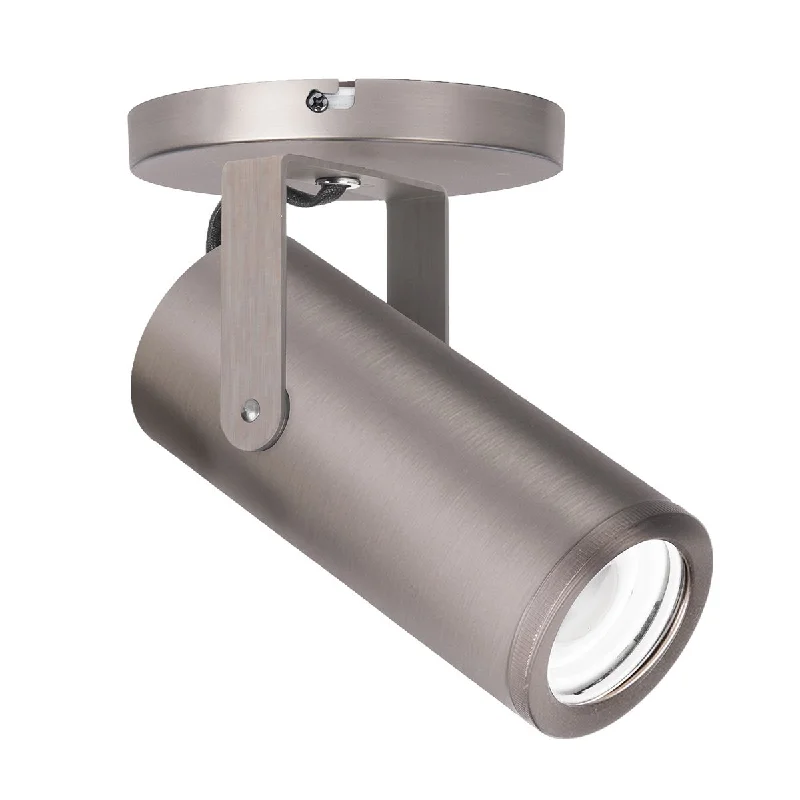 Durable Industrial Lighting for Harsh EnvironmentsSilo X20 LED Monopoint Head 20W 1000 Lumens 3000K, Beam Adjustable 15°- 50°, Nickel
