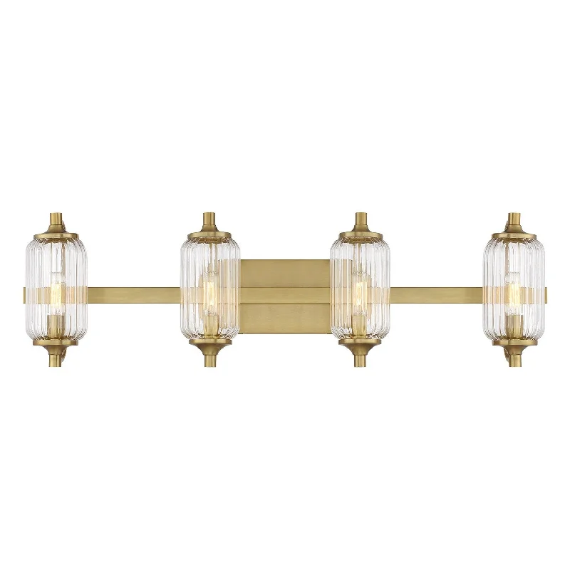Industrial Area Lighting for Large Open SpacesHolton Four Light Bathroom Vanity