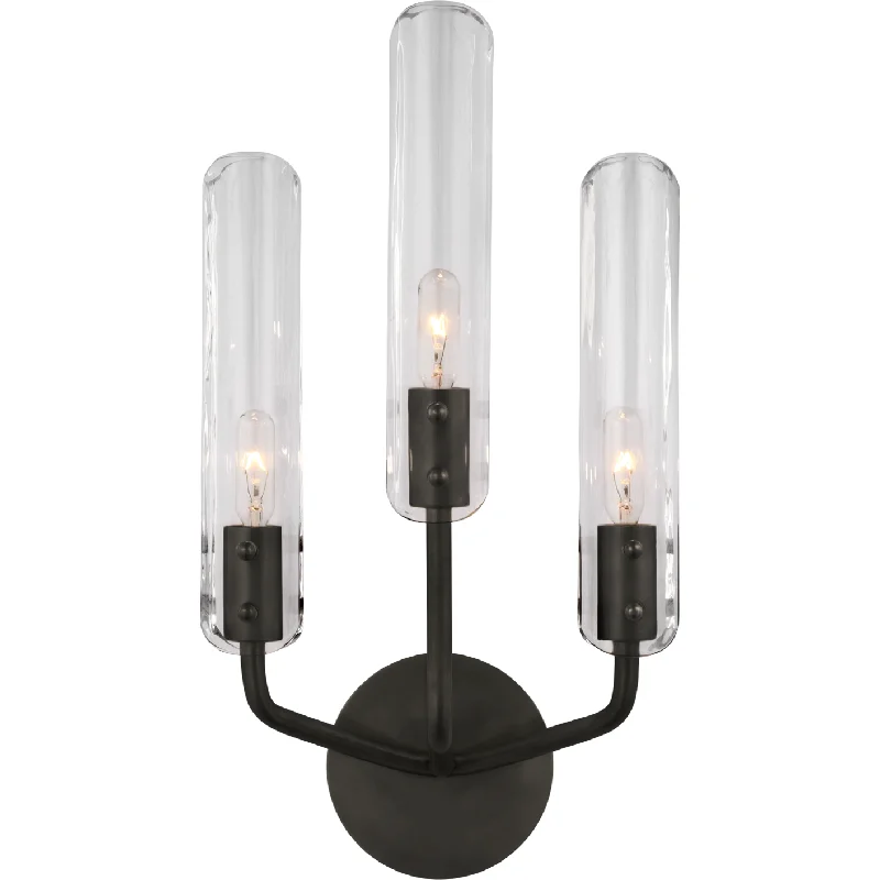 Track lighting for creating a focal pointCasoria 17" Triple Sconce