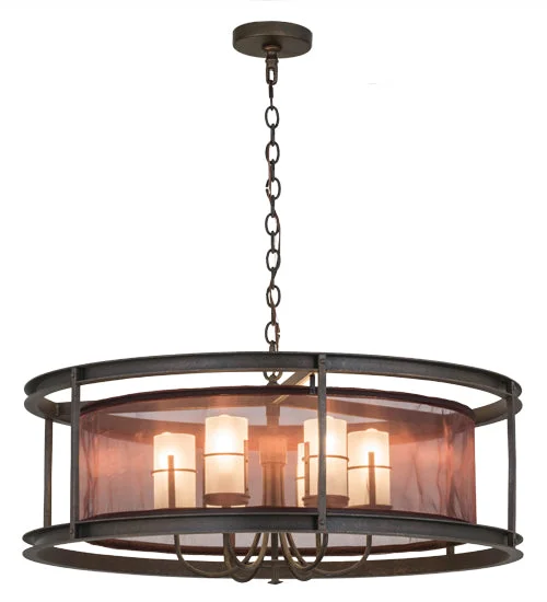 Chandeliers with Metal Frames in Silver FinishChandeliers with Metal Frames in Silver Finish2nd Avenue Cordoba 202584-9 Chandelier Light - Gilded Tobacco