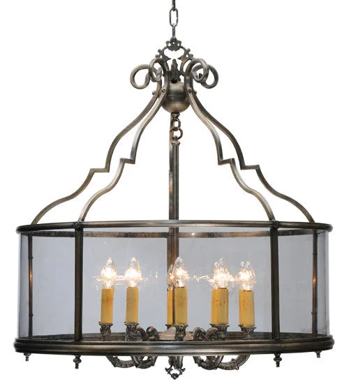 Industrial Iron Chandeliers for Loft - Inspired SpacesIndustrial Iron Chandeliers for Loft - Inspired Spaces2nd Avenue Sanctuary 30880-5 Chandelier Light - Antique Brass